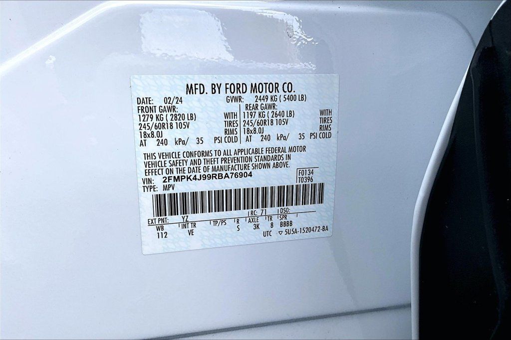 Used 2024 Ford Edge SEL AWD/4WD image 35