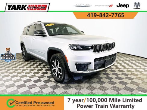 Certified 2024 Jeep Grand Cherokee L Limited w/ Luxury Tech Group II image 1