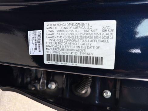 Used 2025 Honda Pilot Elite image 33