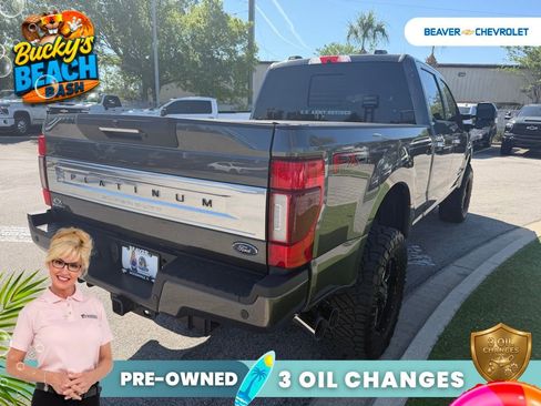 Used 2020 Ford F250 Platinum w/ FX4 Off-Road Package AWD/4WD image 4