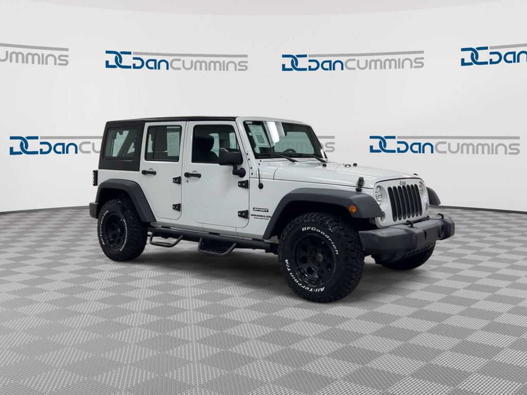 Used 2017 Jeep Wrangler Unlimited Sport w/ Connectivity Group AWD/4WD image 2