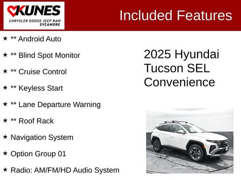 Used 2025 Hyundai Tucson SEL AWD/4WD image 4