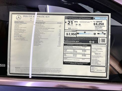 New 2026 Mercedes-Benz GLE 450 4MATIC image 18