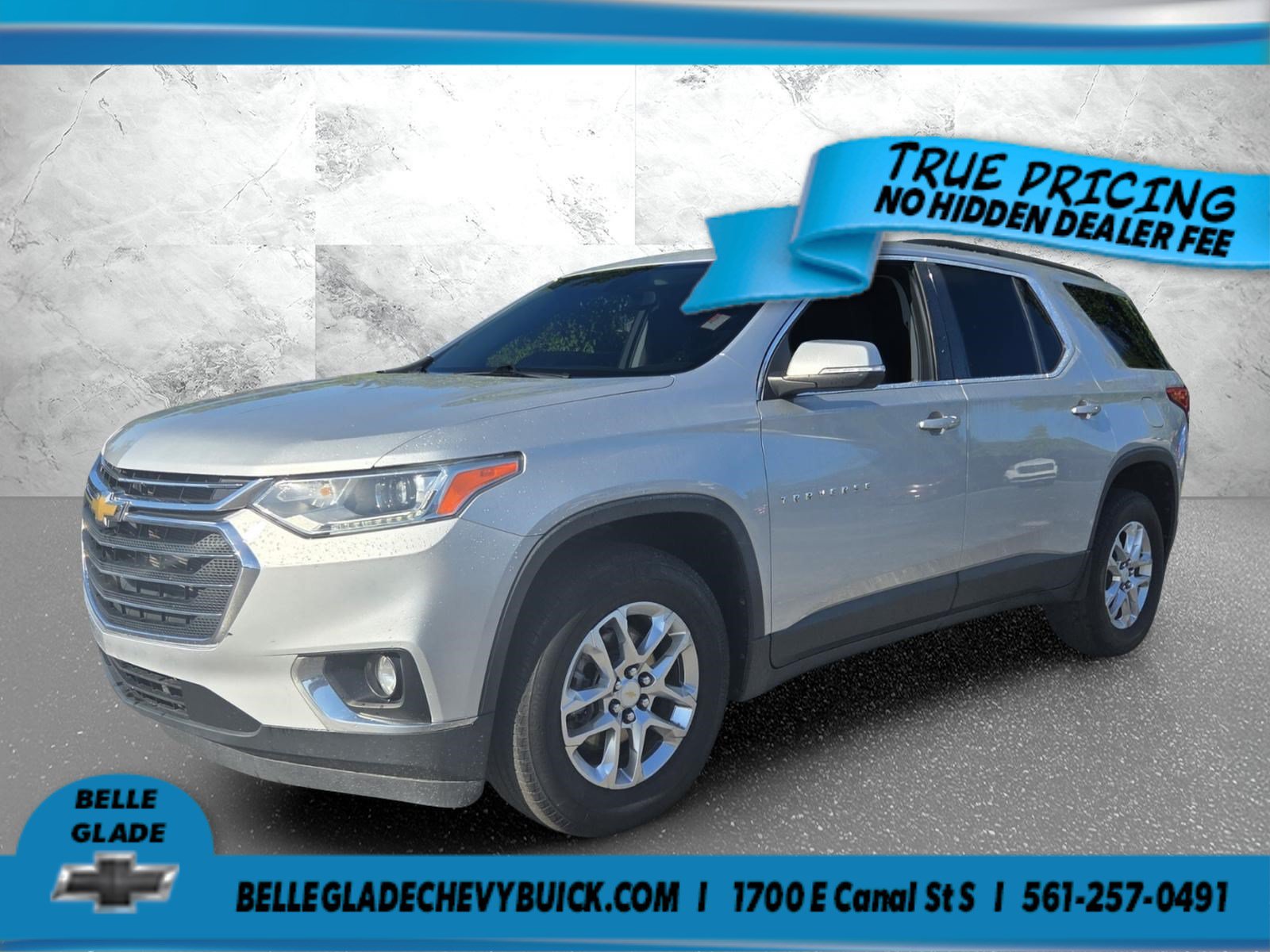 Certified 2021 Chevrolet Traverse LT FWD image 1