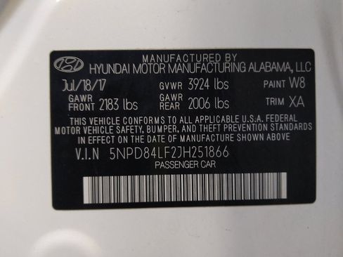 Used 2018 Hyundai Elantra Value Edition image 33