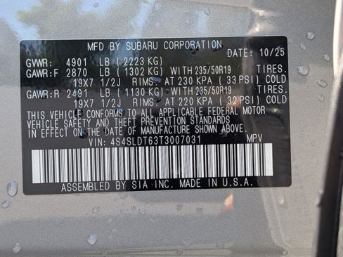 Certified 2026 Subaru Forester Touring AWD/4WD image 25