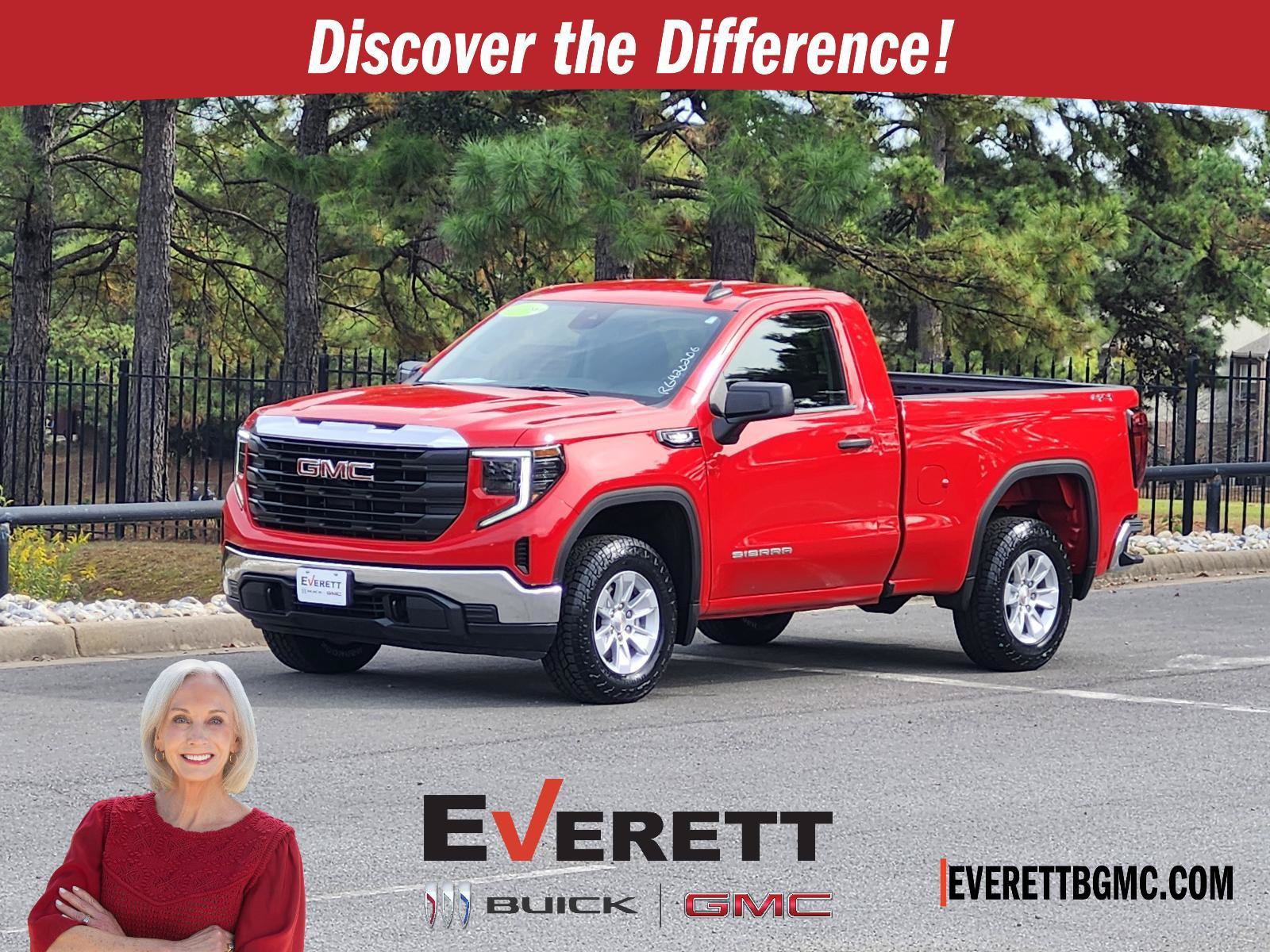 Used 2024 GMC Sierra 1500 Pro w/ Pro Value Package AWD/4WD image 1