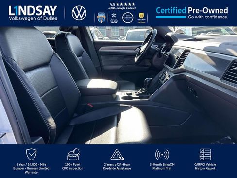 Used 2021 Volkswagen Atlas Cross Sport SE w/ Panoramic Sunroof Package image 12