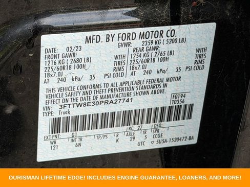 Used 2023 Ford Maverick Lariat FWD image 30