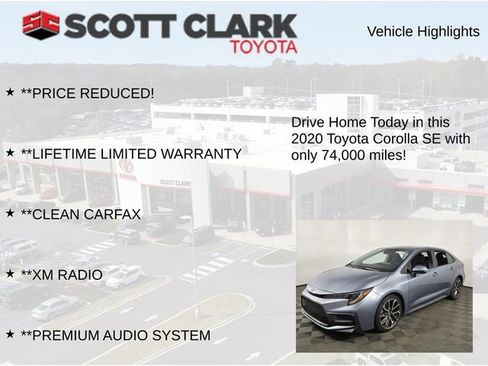 Used 2020 Toyota Corolla SE image 12