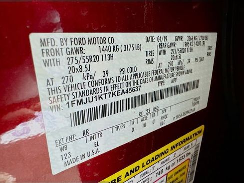 Used 2019 Ford Expedition Limited w/ Equipment Group 301A image 32