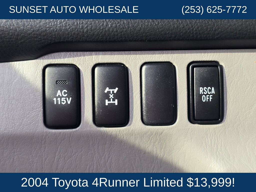 Used 2004 Toyota 4Runner Limited w/ Preferred Accessory Pkg AWD/4WD image 27