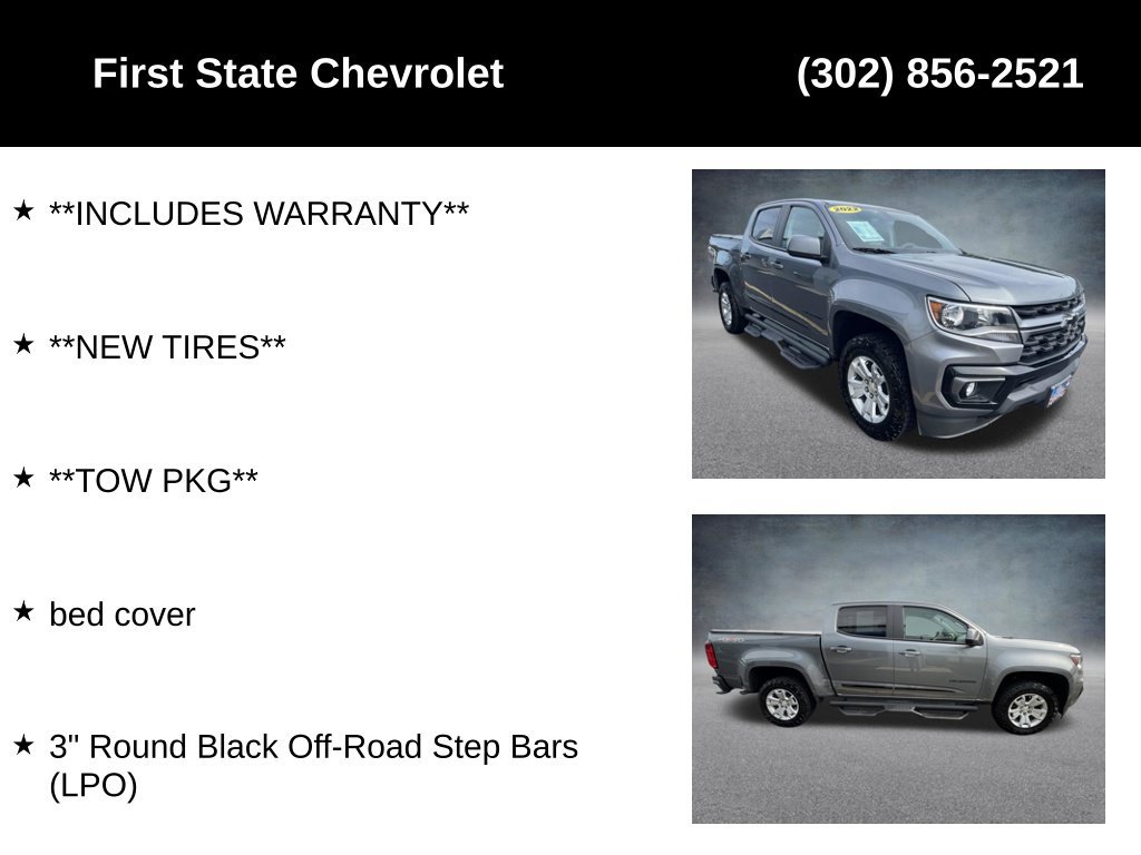 Used 2022 Chevrolet Colorado LT w/ LT Convenience Package AWD/4WD image 4