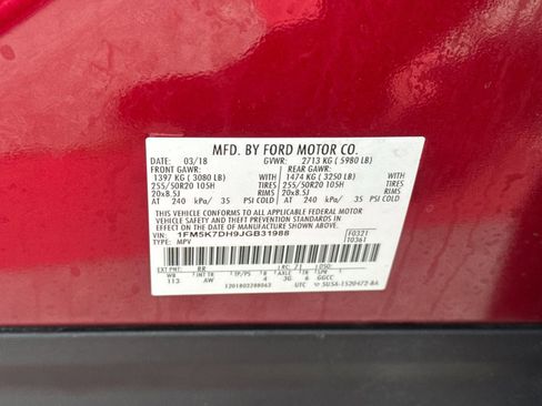 Used 2018 Ford Explorer XLT w/ Equipment Group 202A image 30