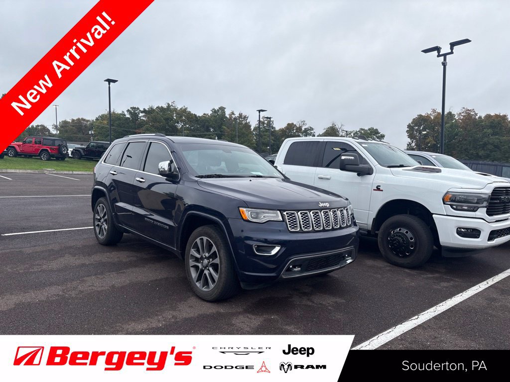 Used 2017 Jeep Grand Cherokee Overland AWD/4WD image 1