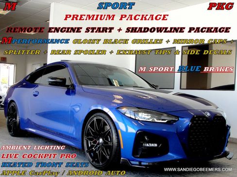 Used 2023 BMW 430i Coupe w/ M Sport Package RWD image 1