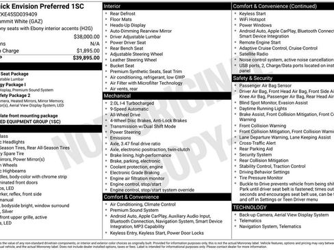 Used 2025 Buick Envision Preferred image 6