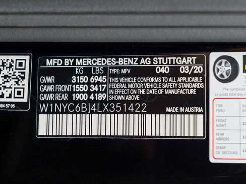 Used 2020 Mercedes-Benz G 550 G 550 image 61