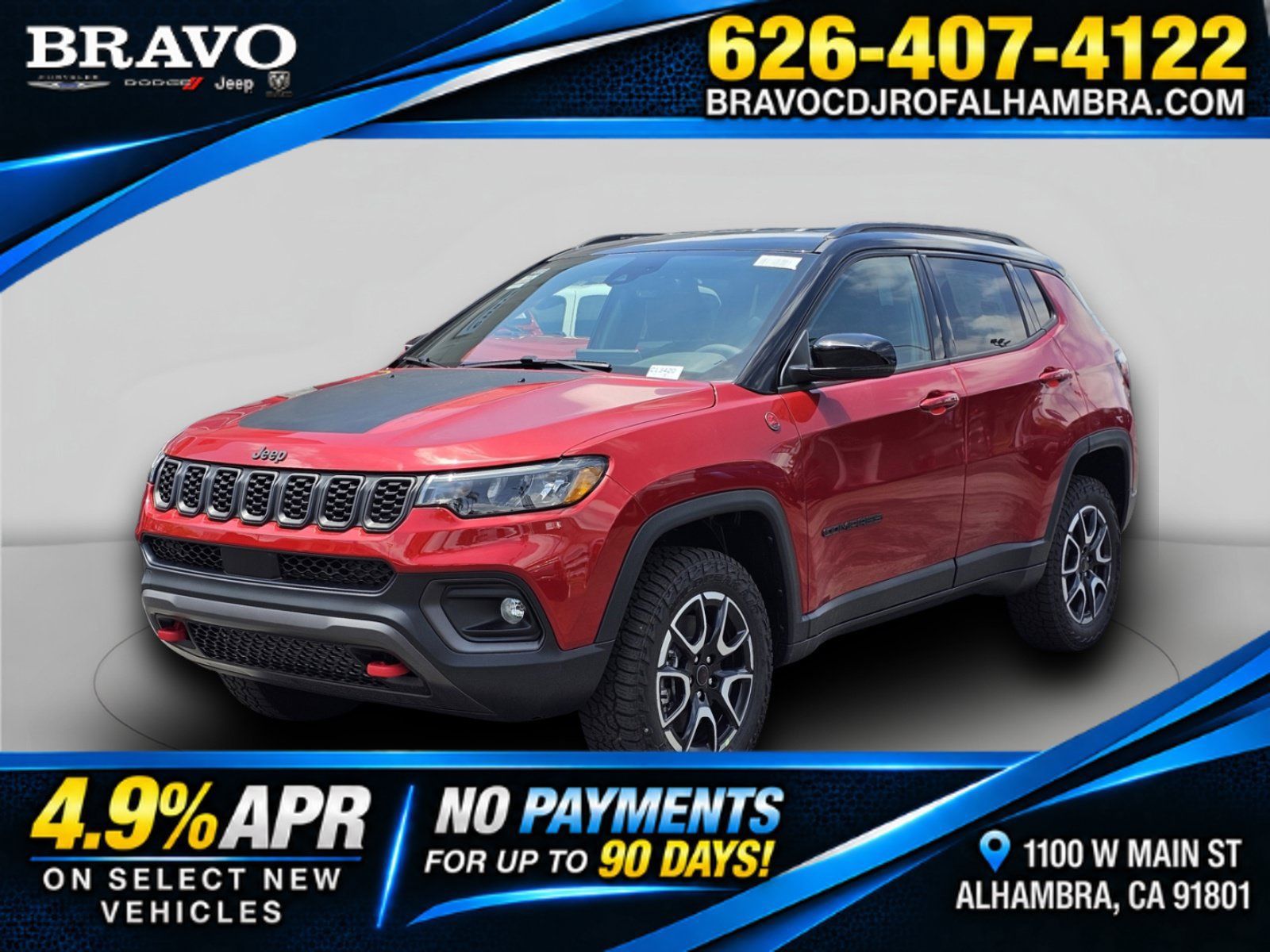 New 2026 Jeep Compass Trailhawk AWD/4WD image 1