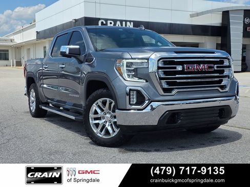 Used 2021 GMC Sierra 1500 SLT w/ SLT Premium Plus Package AWD/4WD image 1