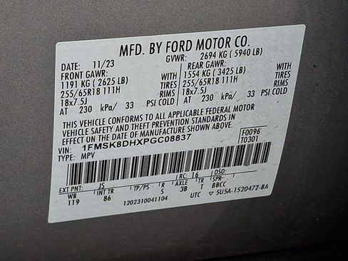 Certified 2023 Ford Explorer XLT image 25