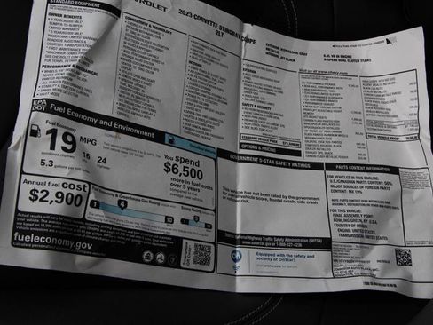 Used 2023 Chevrolet Corvette Stingray Preferred Cpe w/ Z51 Performance Package image 29