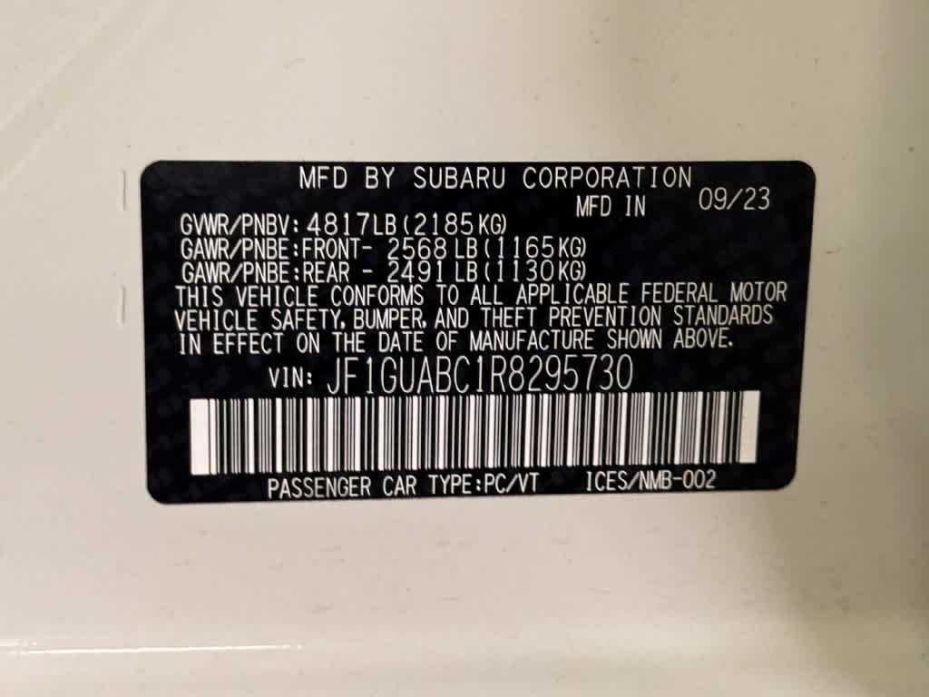 Certified 2024 Subaru Impreza 2.0i AWD/4WD image 21