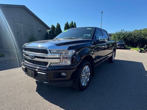 Used 2020 Ford F150 Platinum w/ Technology Package AWD/4WD image 2
