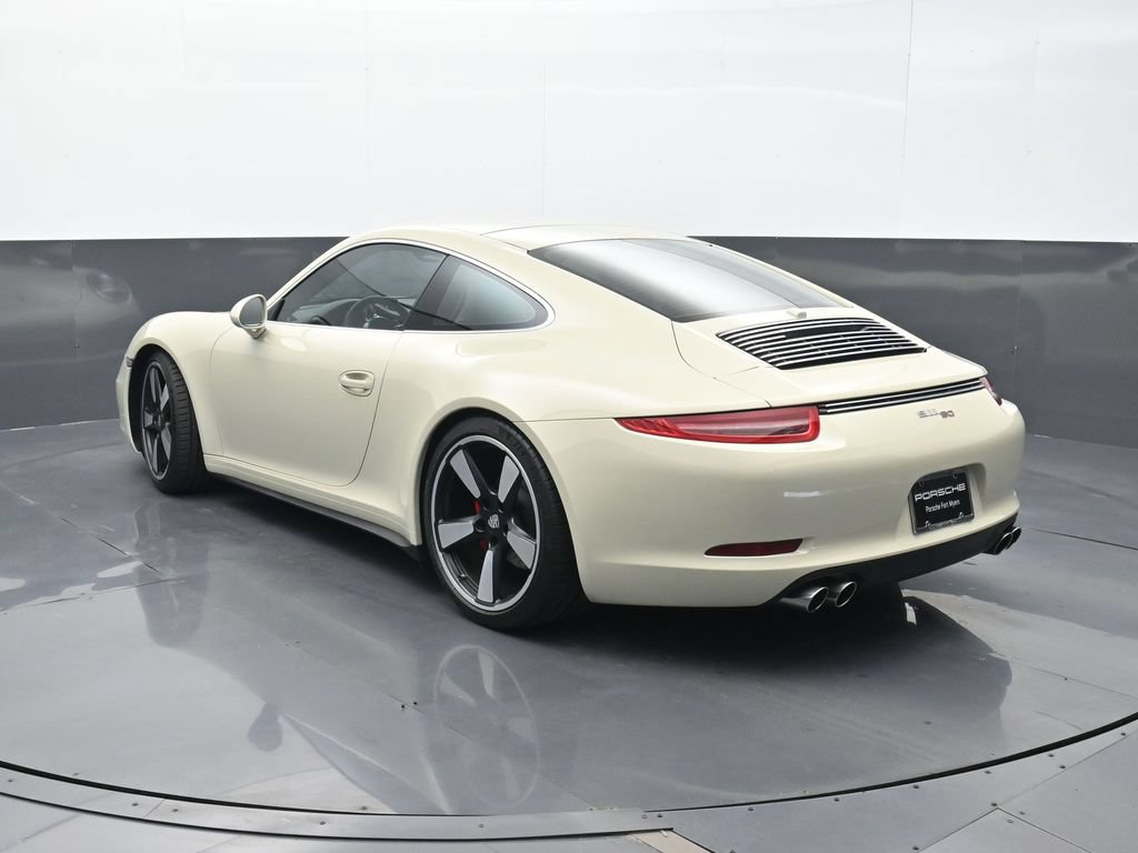 Certified 2014 Porsche 911 50th Anniversary Edition RWD image 3