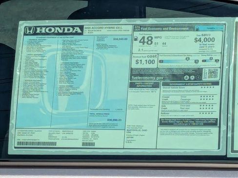 New 2025 Honda Accord EX-L image 18