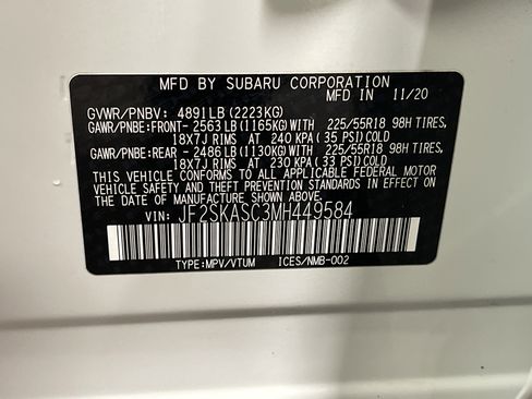 Used 2021 Subaru Forester Limited image 27