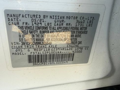 Used 2021 Nissan Kicks SV FWD image 41