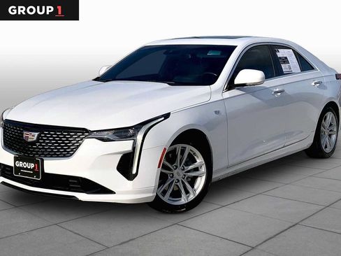 Used 2023 Cadillac CT4 Luxury w/ Sun And Sound Package RWD image 1