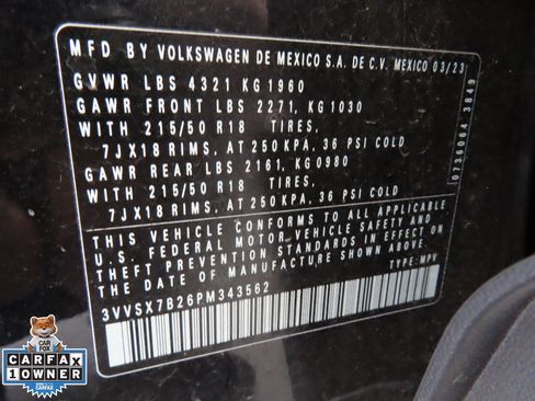 Certified 2023 Volkswagen Taos SE image 27