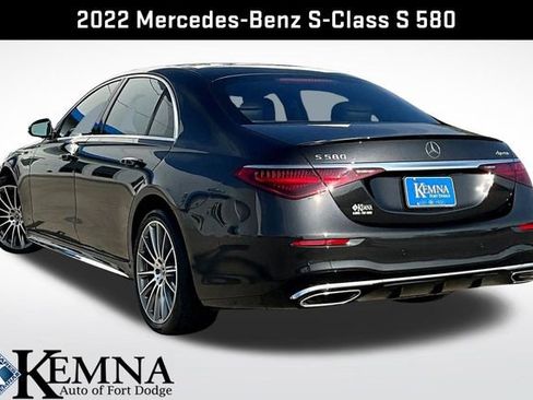 Used 2022 Mercedes-Benz S 580 4MATIC Sedan image 4