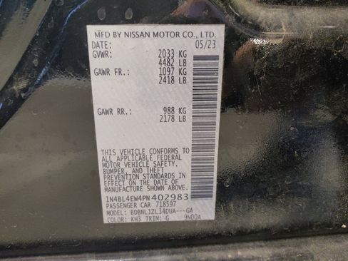 Used 2023 Nissan Altima 2.5 SL AWD/4WD image 33