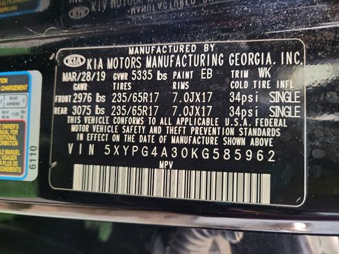 Used 2019 Kia Sorento L FWD image 33