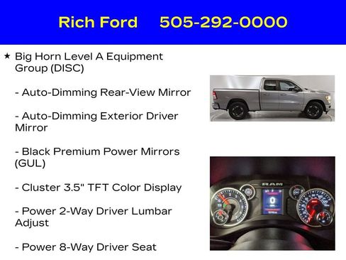 Used 2022 RAM 1500 Big Horn RWD image 22