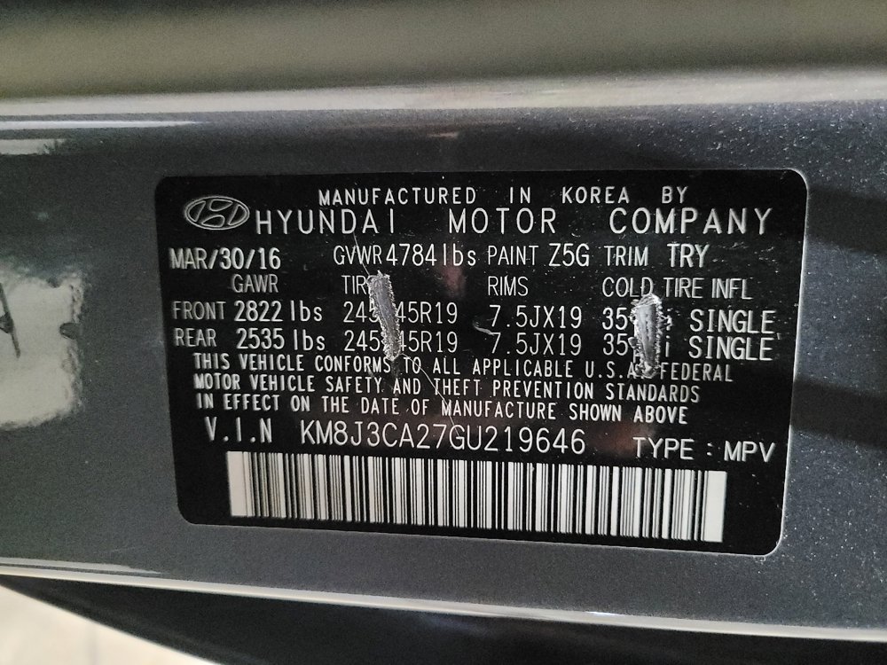 Used 2016 Hyundai Tucson Sport AWD/4WD image 33