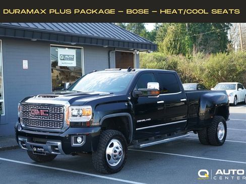 Used 2019 GMC Sierra 3500 Denali w/ Duramax Plus Package AWD/4WD image 1