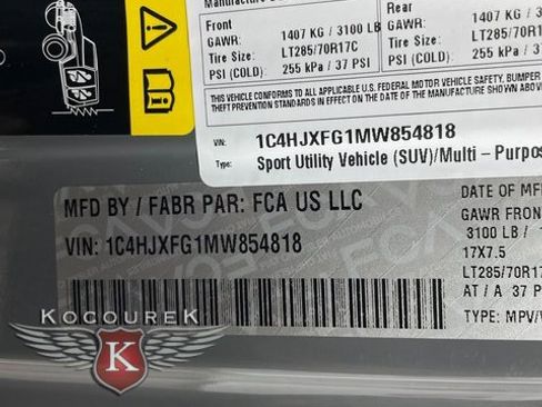 Used 2021 Jeep Wrangler Unlimited Rubicon w/ Uconnect 4C Nav & Sound Group image 26