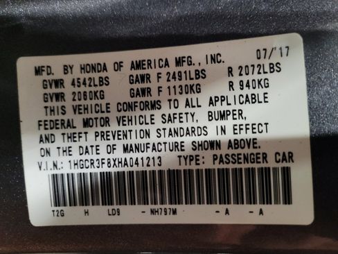 Used 2017 Honda Accord EX-L image 33