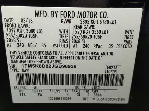 Used 2018 Ford Explorer XLT w/ Equipment Group 202A image 33