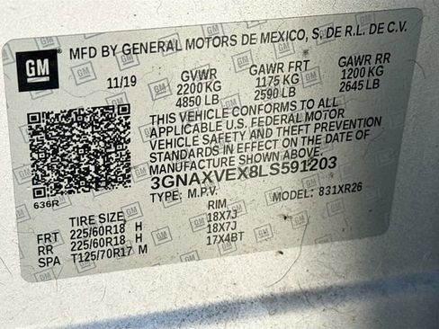 Used 2020 Chevrolet Equinox LT image 10