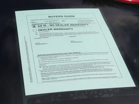 Used 2019 Ford F150 Raptor w/ Equipment Group 802A Luxury image 58