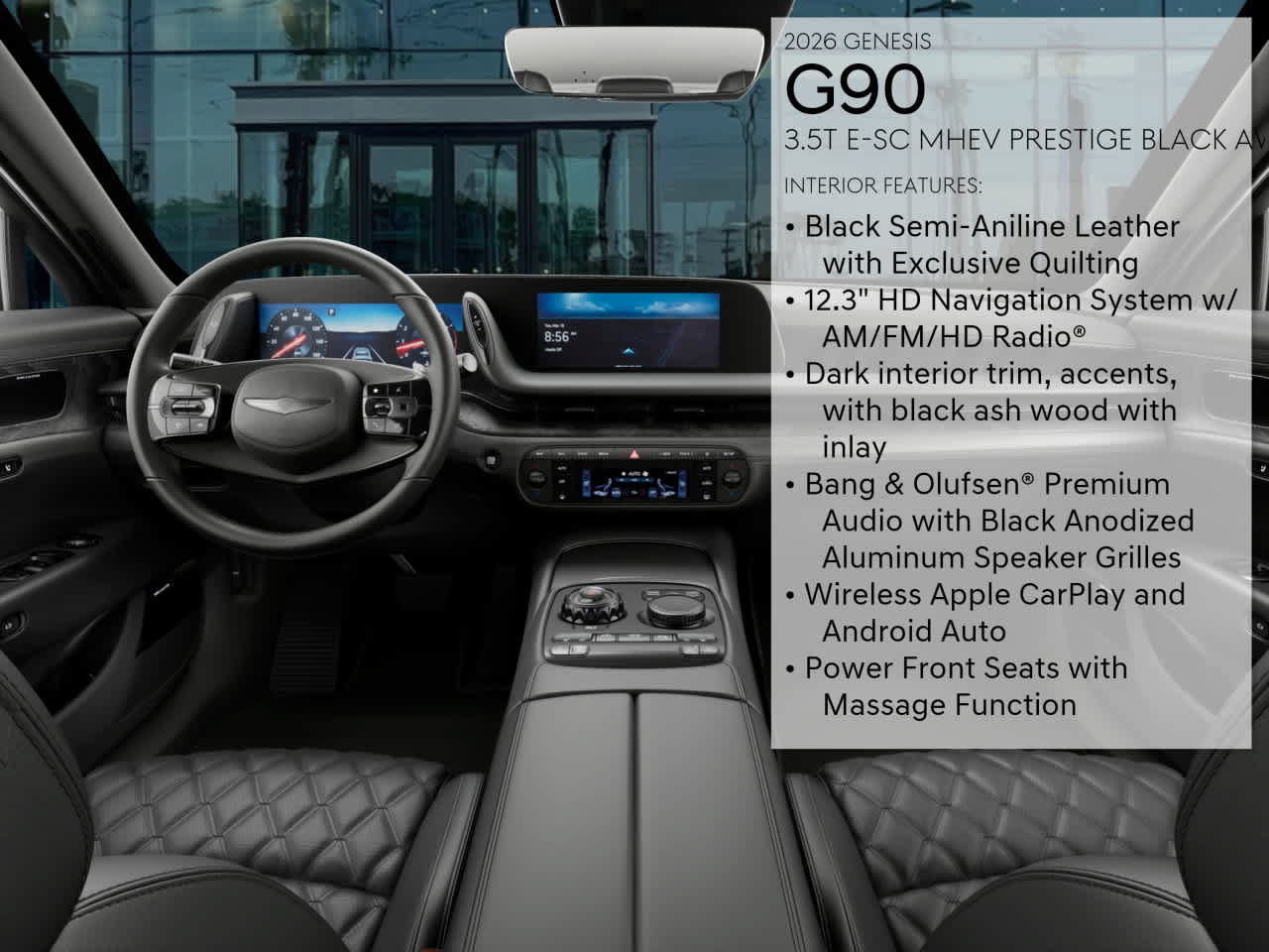 New 2026 Genesis G90 3.5T Prestige AWD/4WD image 17