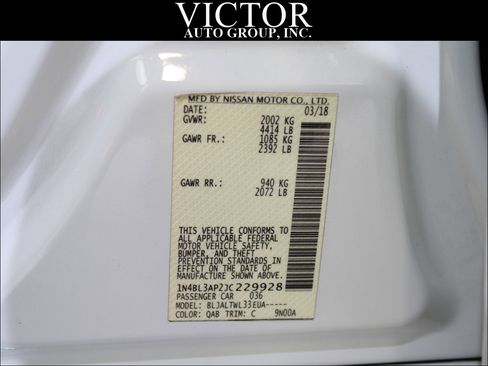 Used 2018 Nissan Altima 3.5 SL image 39