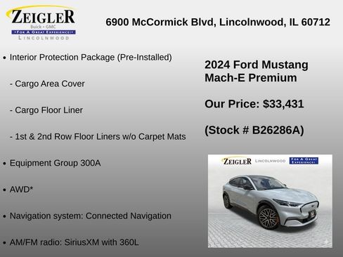 Used 2024 Ford Mustang Mach-E Premium AWD/4WD image 6