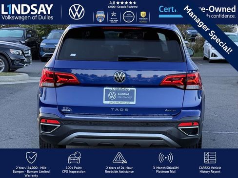 Certified 2023 Volkswagen Taos SEL image 6