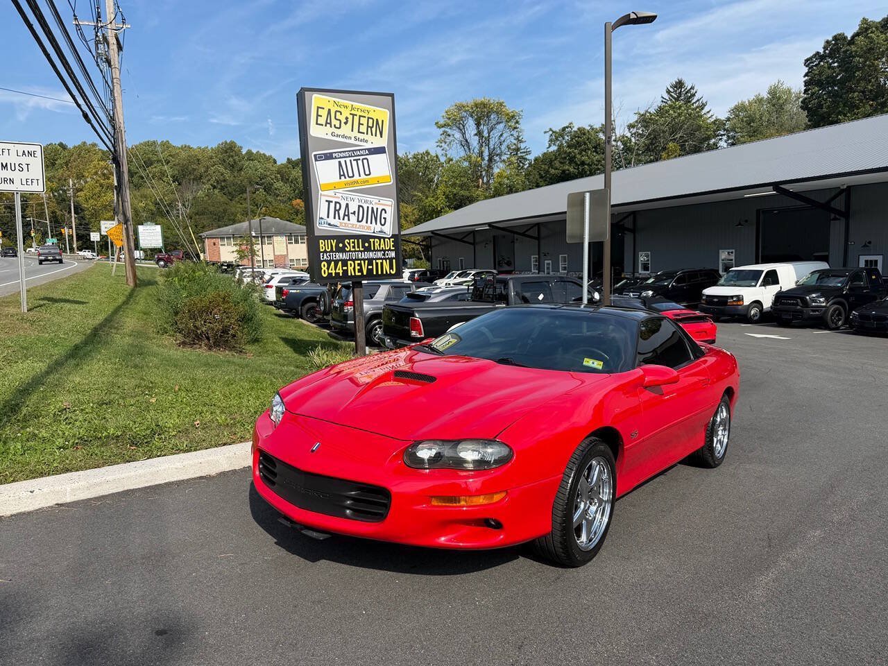 Used 2002 Chevrolet Camaro Z28 w/ SS Performance/Appearance Pkg RWD image 2